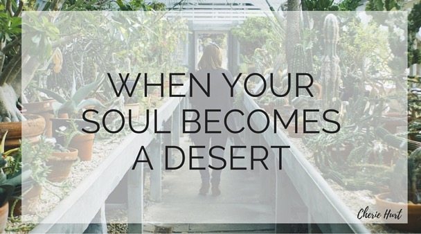 When your soul becomes a desert