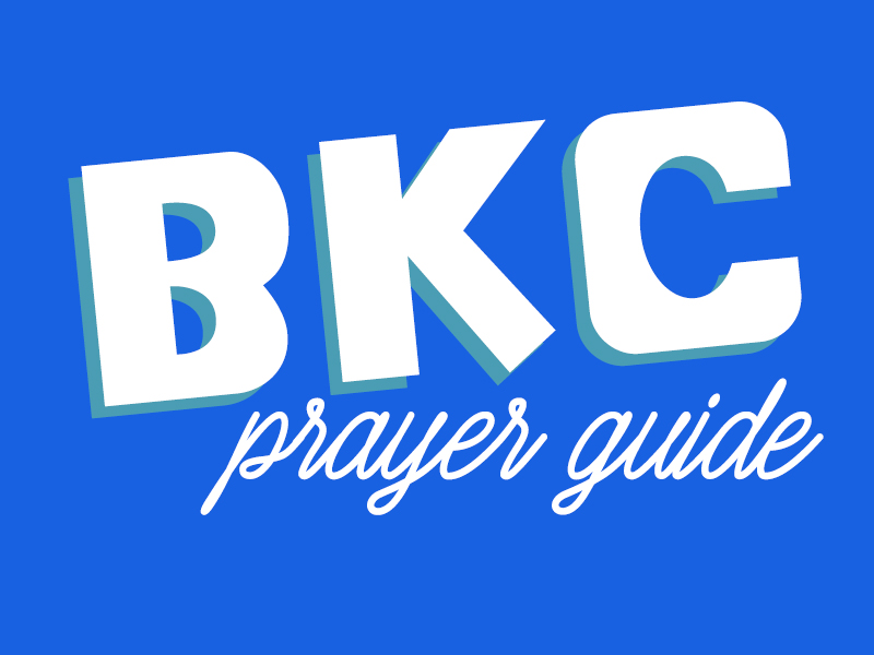 BKC prayer guide